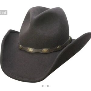 COV-VER Wool Western Hat Handmade Waterproof Men’s Size Small Connor Stallion